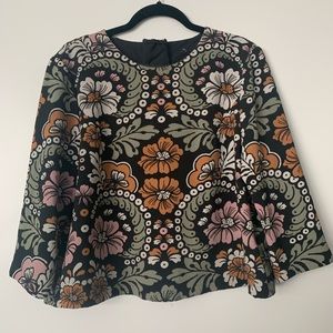 H&M cropped blouse